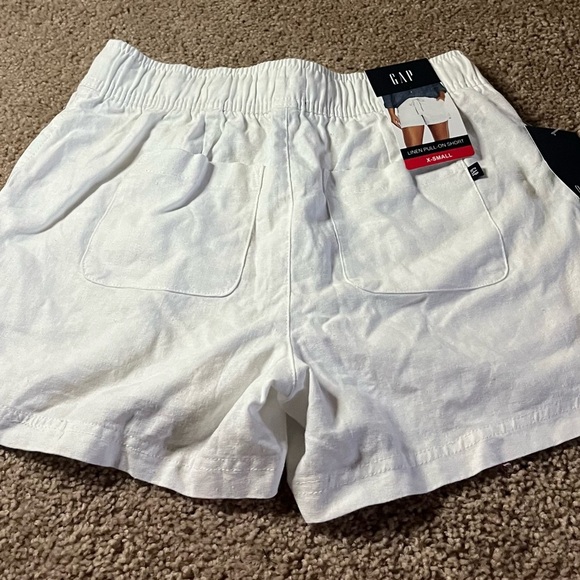 Gap XS extra small white cotton shorts, NWT - Picture 4 of 8